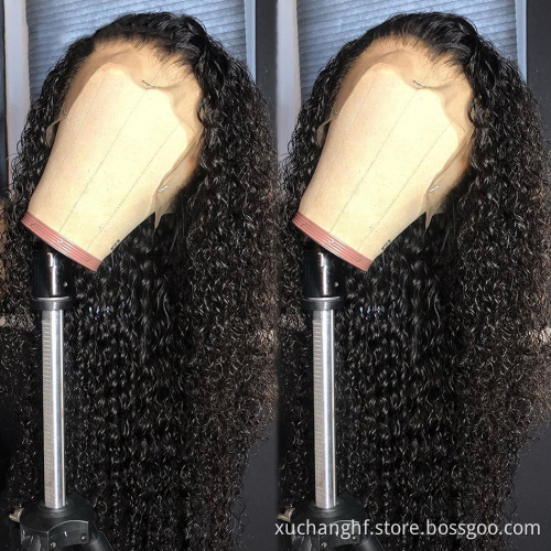 Mink Brazilian Natural 100% Human Hair Wig,13x4 Transparent Hd Lace Frontal Wig For Black Women,Human Hair Wig Vendor